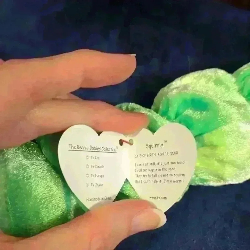 2000 Squirmy Ty Beanie Baby - Picture 2 of 5